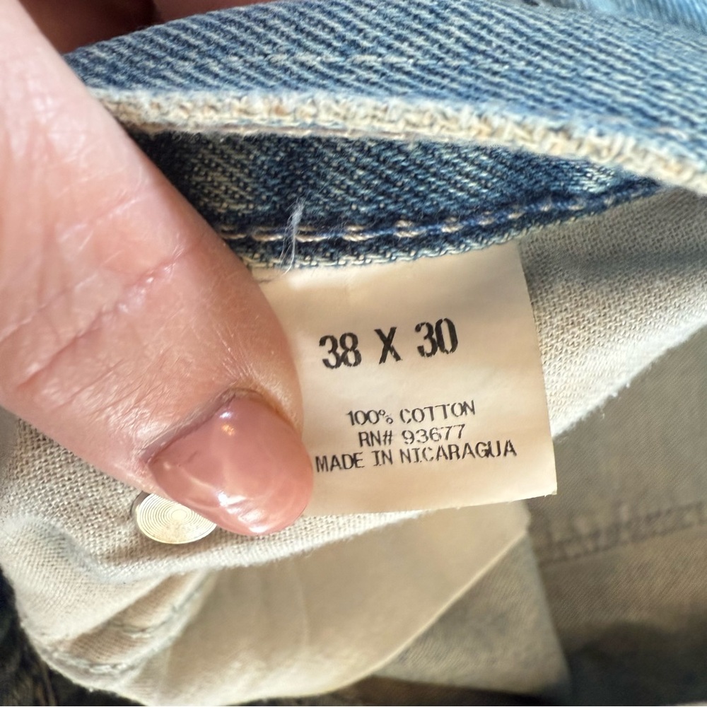 Arizona original bootcut denim jeans size 38 x 30 - Picture 5 of 6